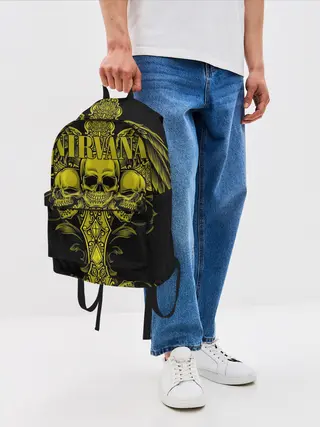Рюкзак джинсовый / Nirvana