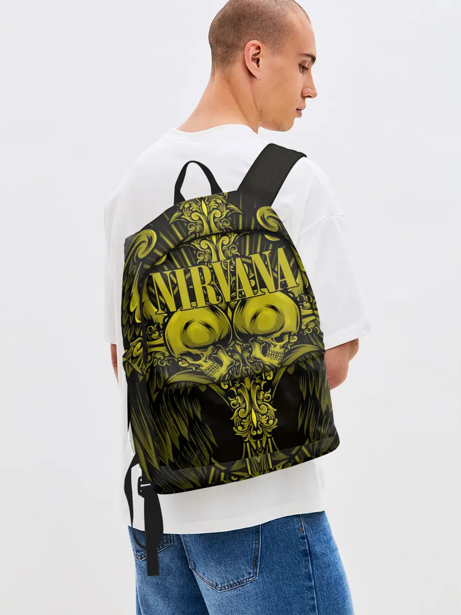 Рюкзак джинсовый / Nirvana