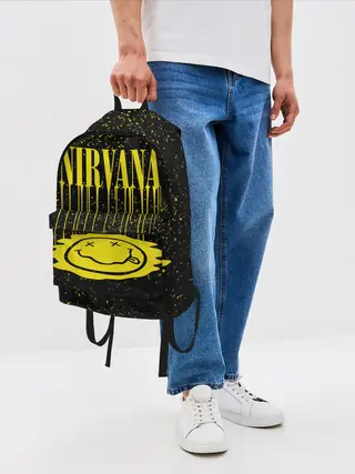 Рюкзак джинсовый / Nirvana