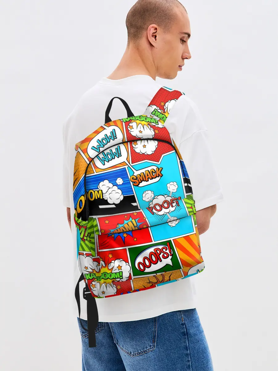 Рюкзак джинсовый / COMICS ART