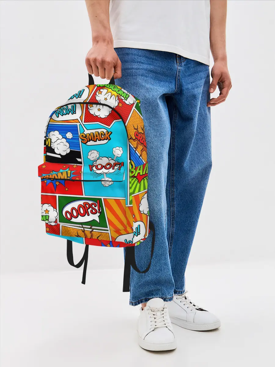 Рюкзак джинсовый / COMICS ART