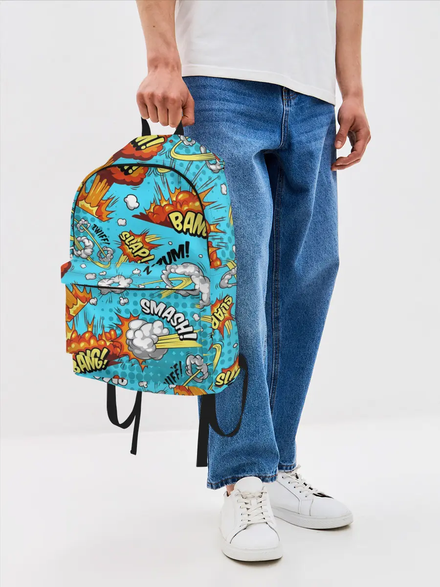 Рюкзак джинсовый / COMICS ART
