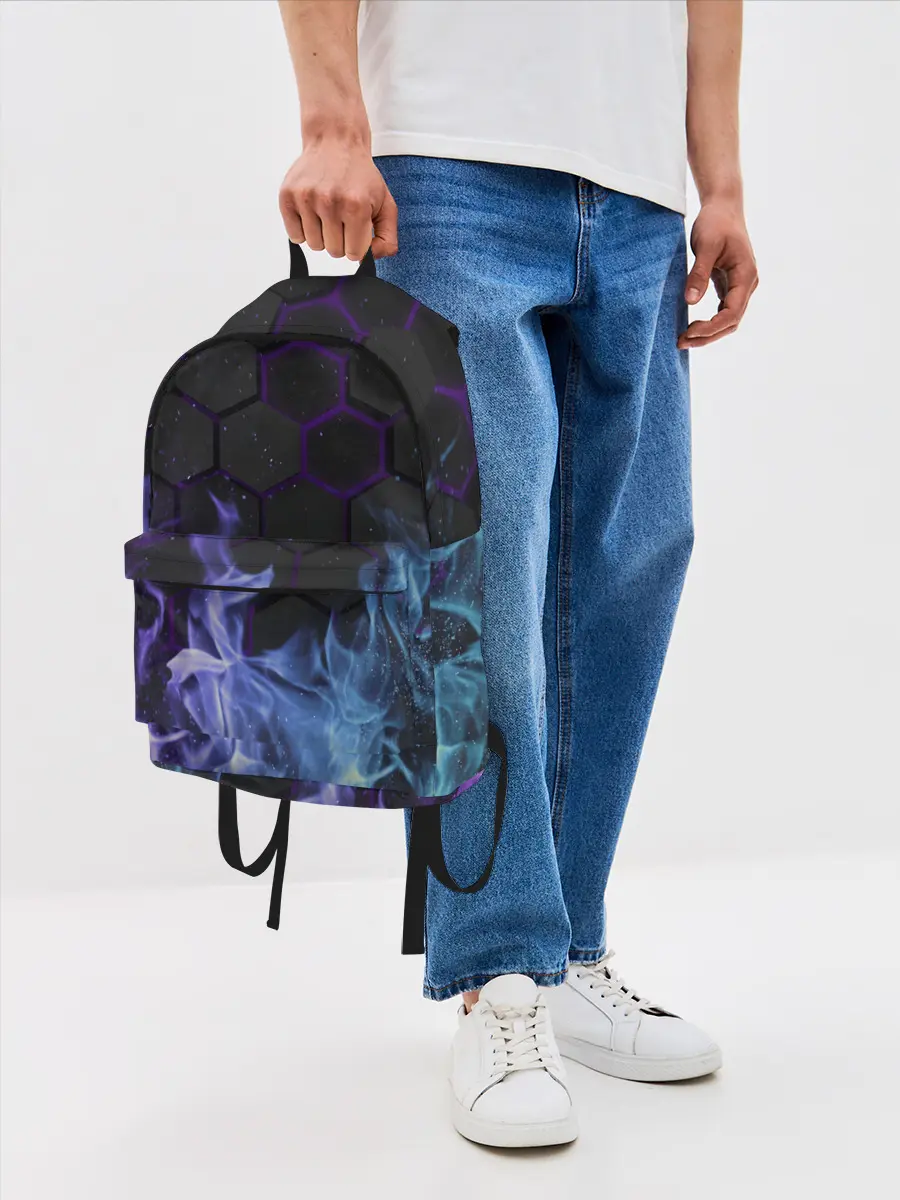 Рюкзак джинсовый / Fire