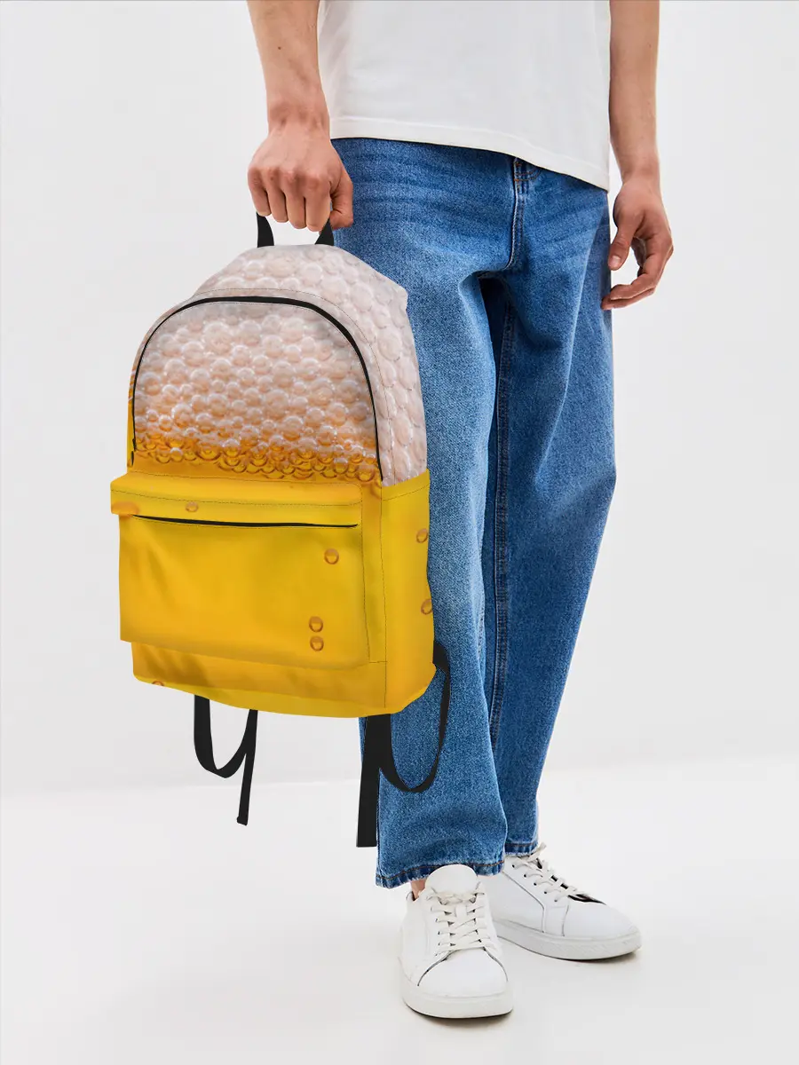 Рюкзак джинсовый / ЖИВОЕ ПЕННОЕ