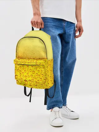 Рюкзак джинсовый / ПИВО