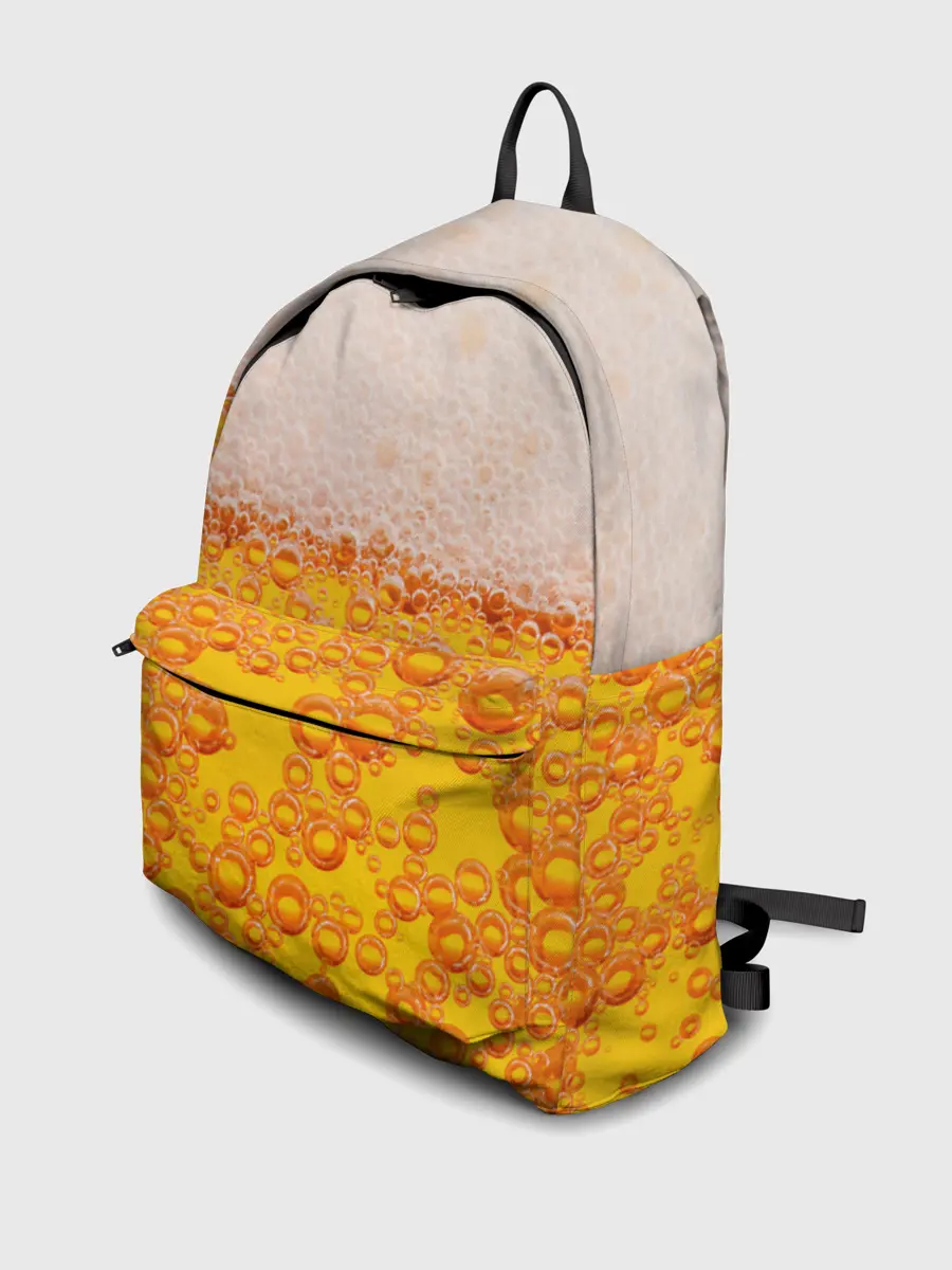 Рюкзак джинсовый / ПИВО с пеной