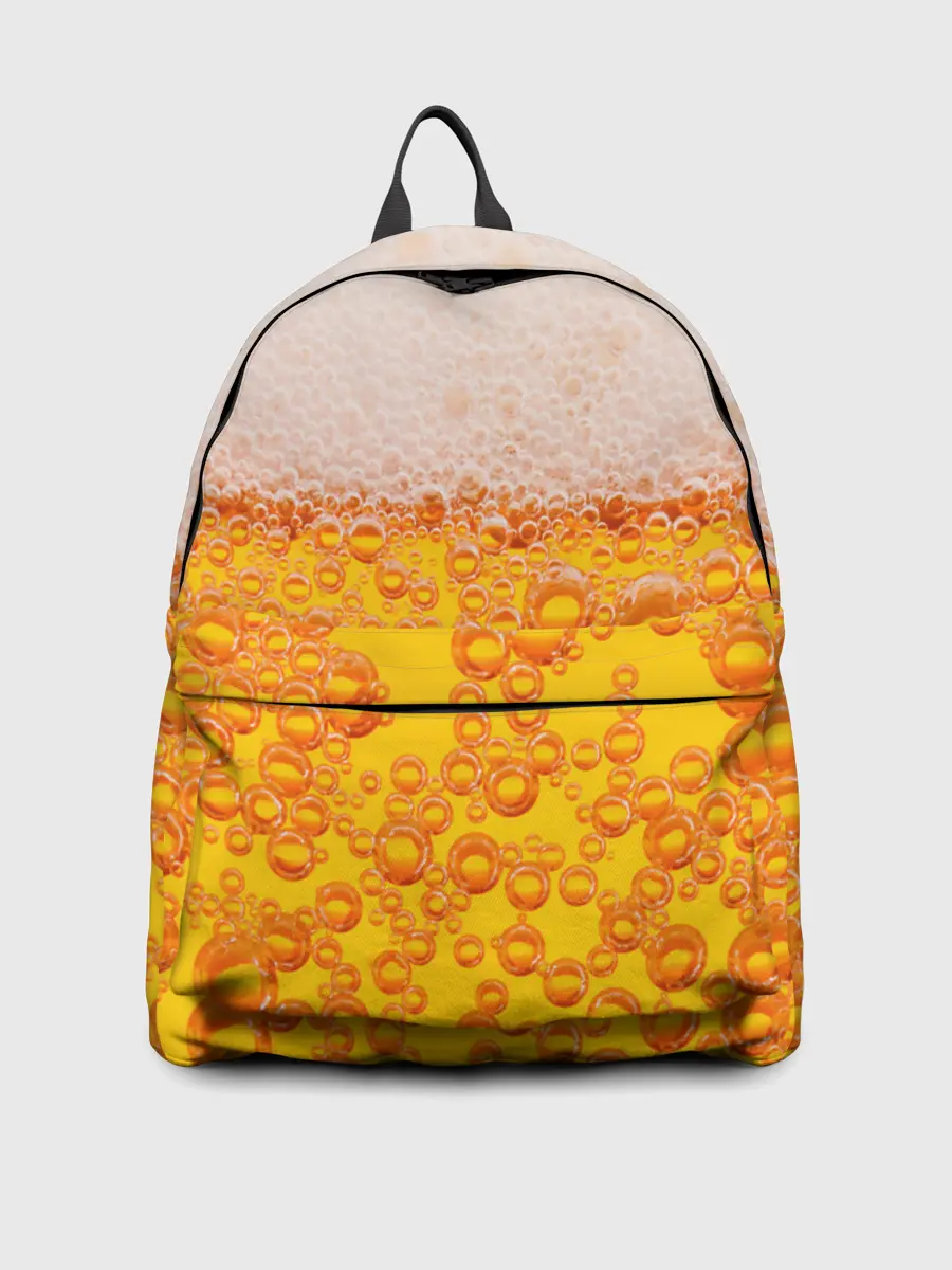 Рюкзак джинсовый / ПИВО с пеной