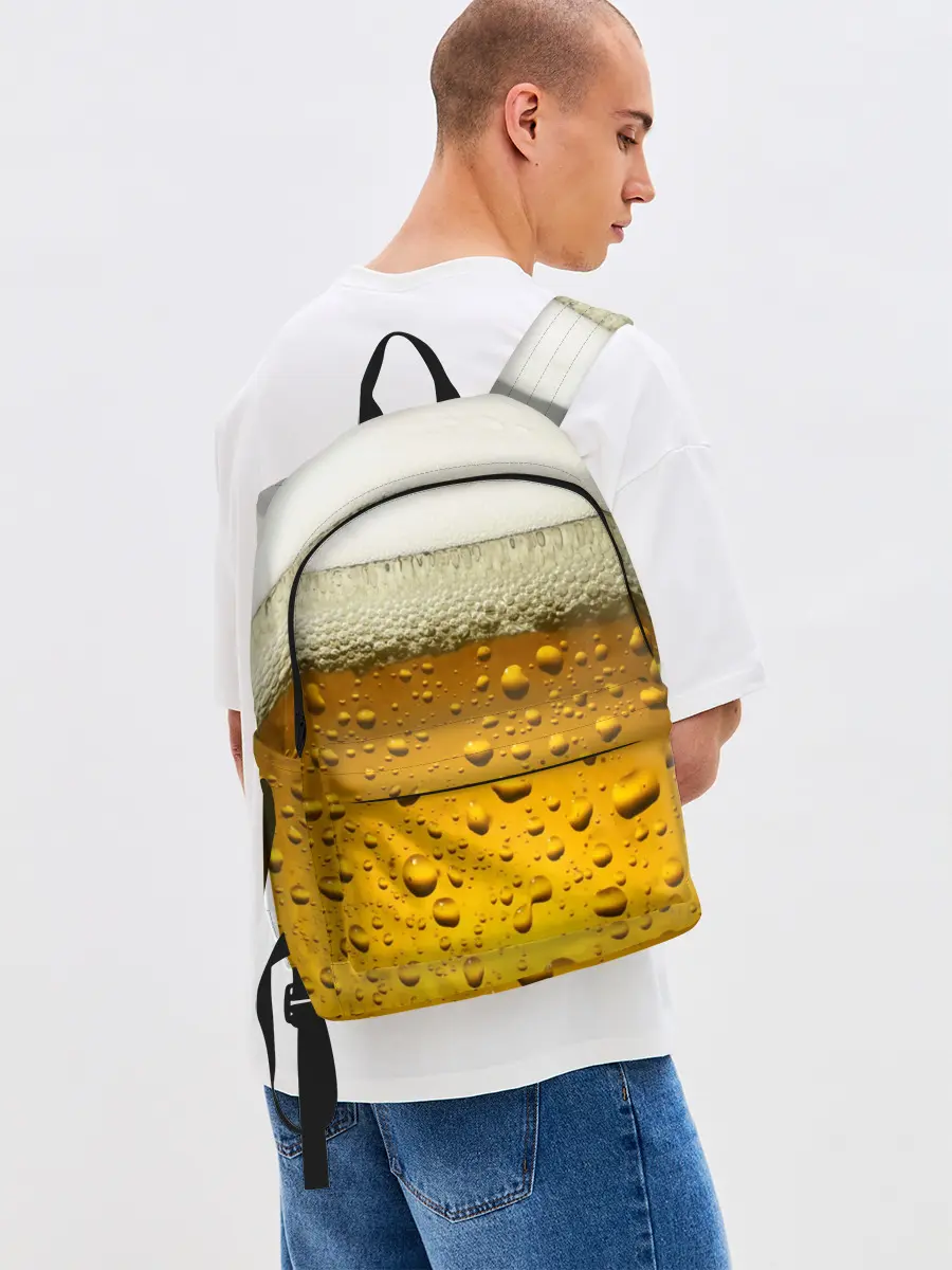 Рюкзак джинсовый / ПИВО