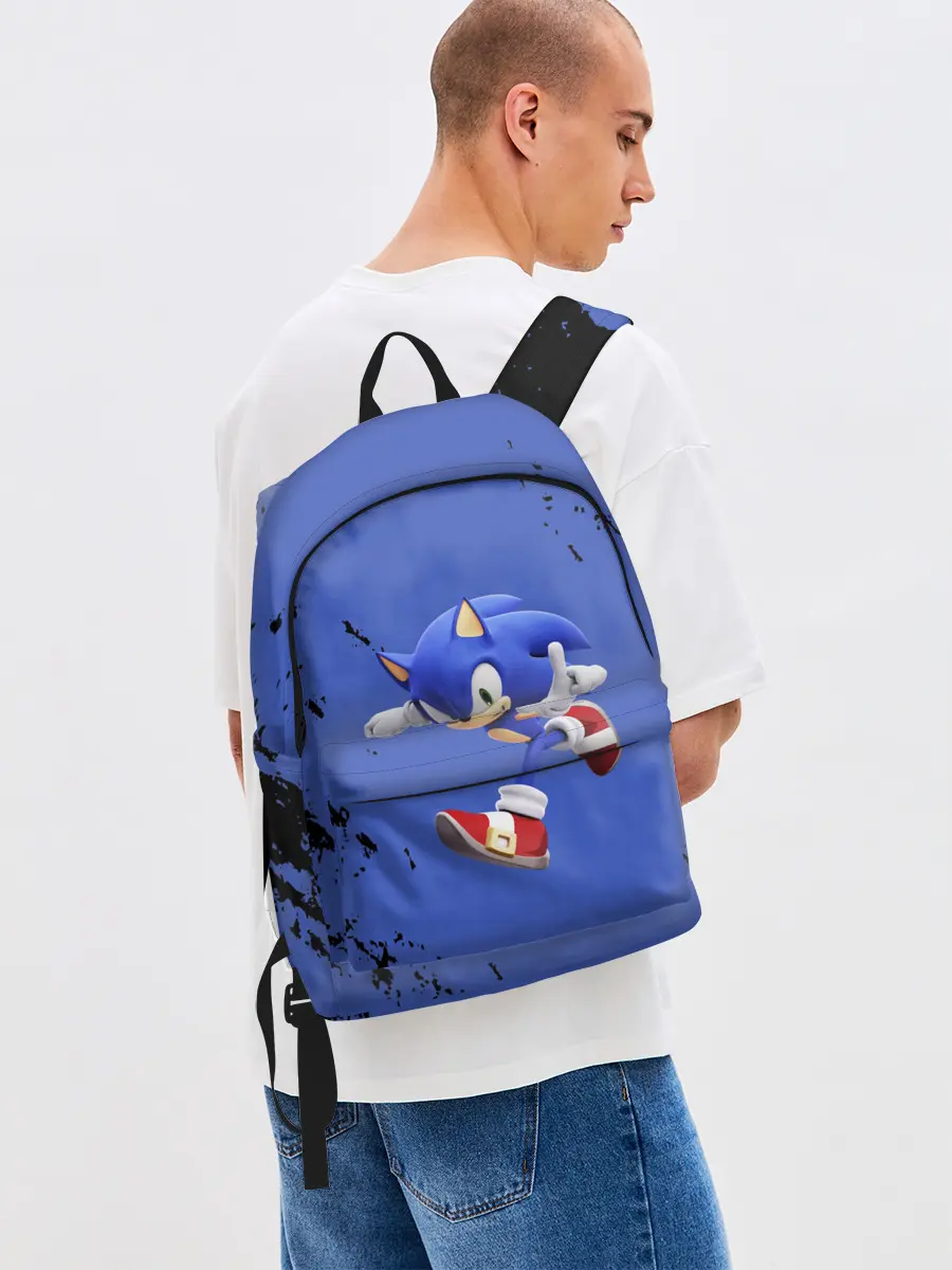 Рюкзак джинсовый / sonic