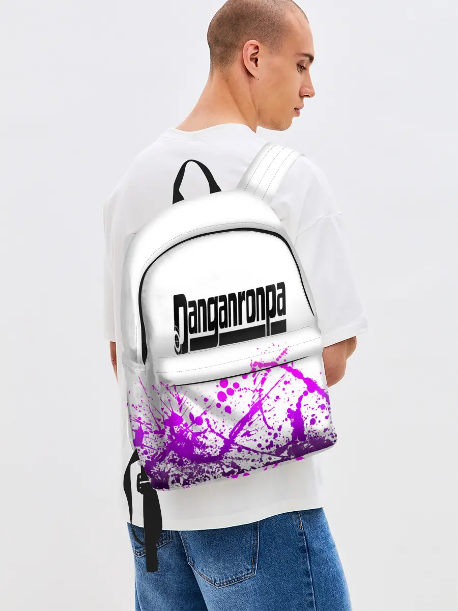 Рюкзак джинсовый / Danganronpa purple