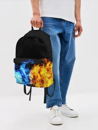 Рюкзак джинсовый / БИТВА ОГНЕЙ