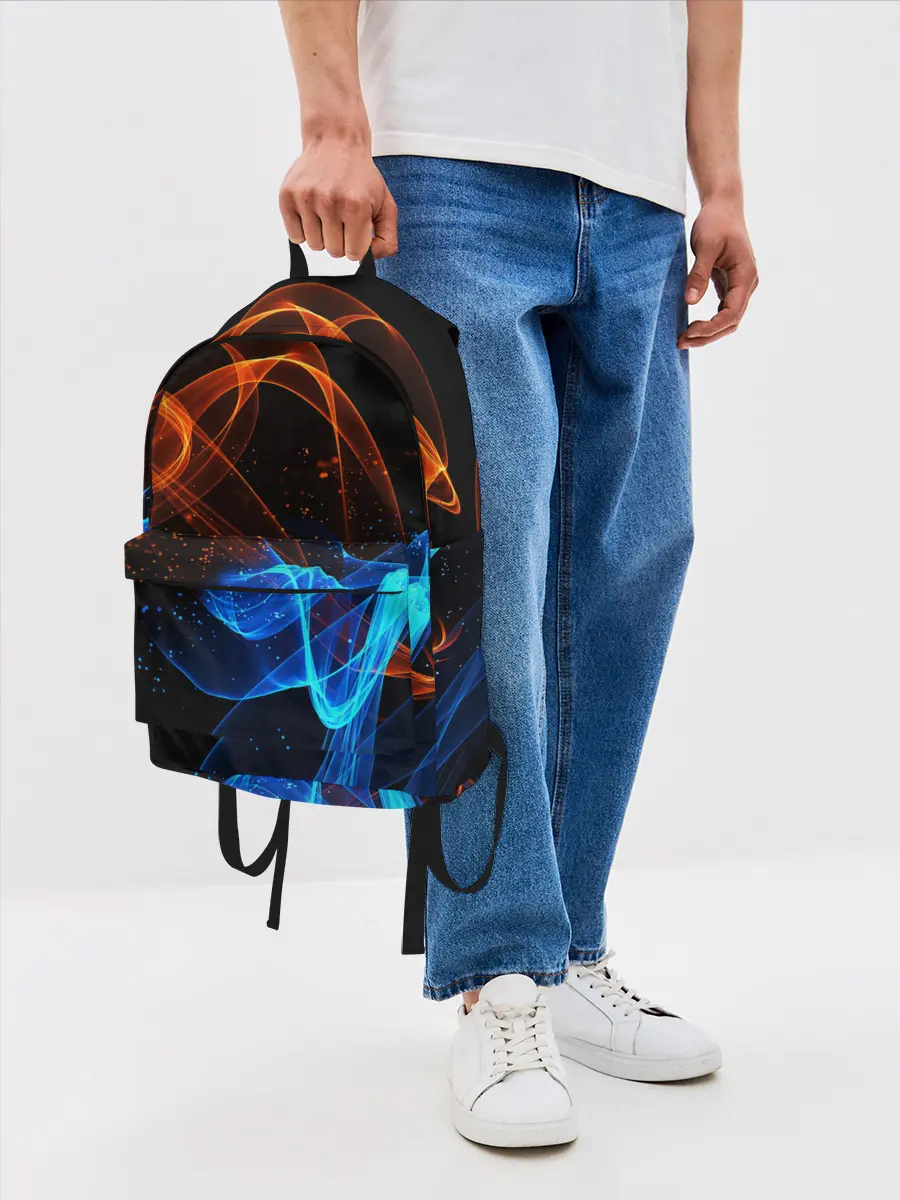 Рюкзак джинсовый / БИТВА ОГНЕЙ