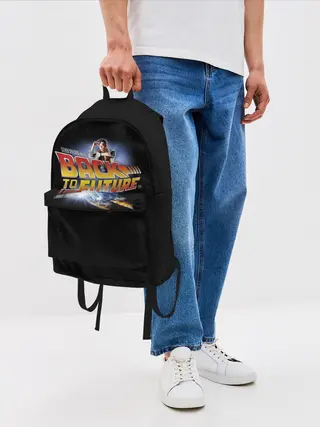 Рюкзак джинсовый / Back to the Future