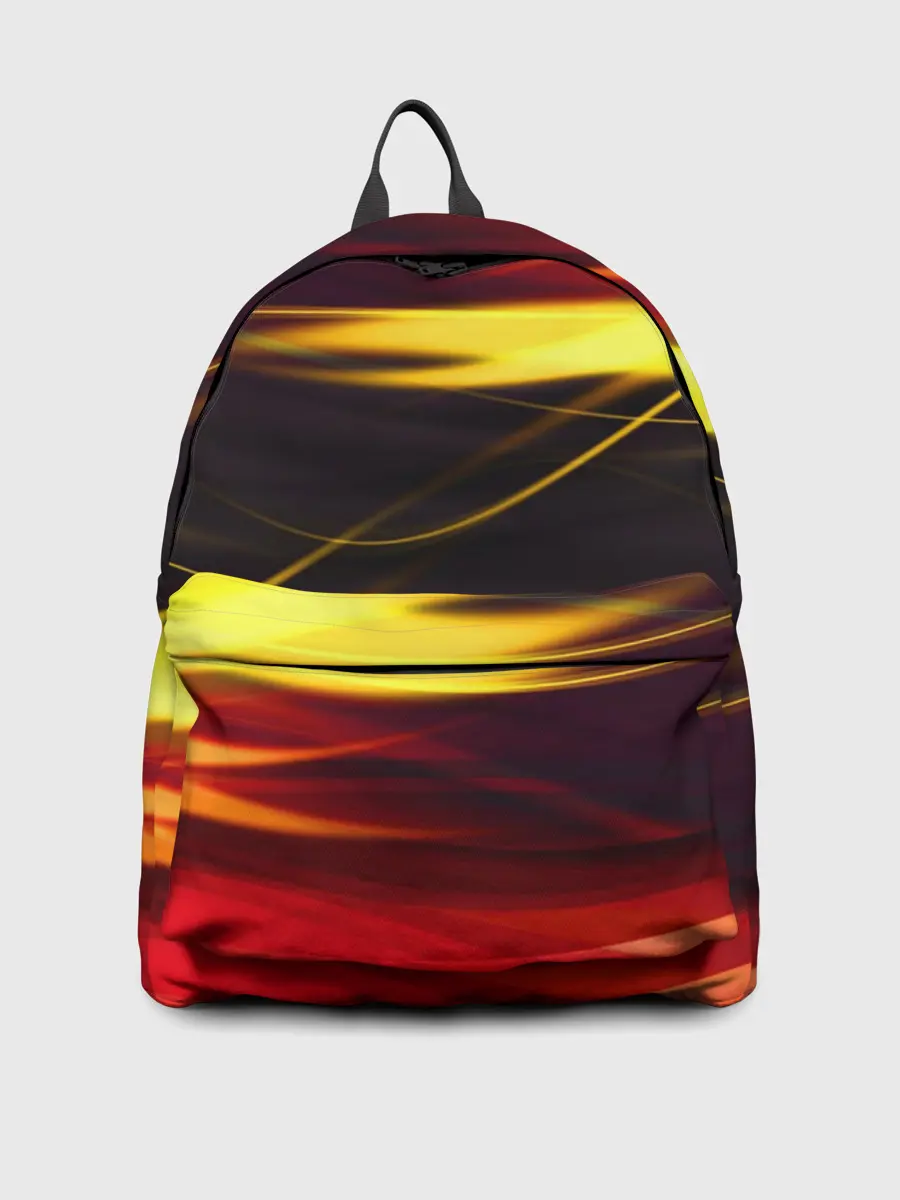 Рюкзак джинсовый / Языки Пламени