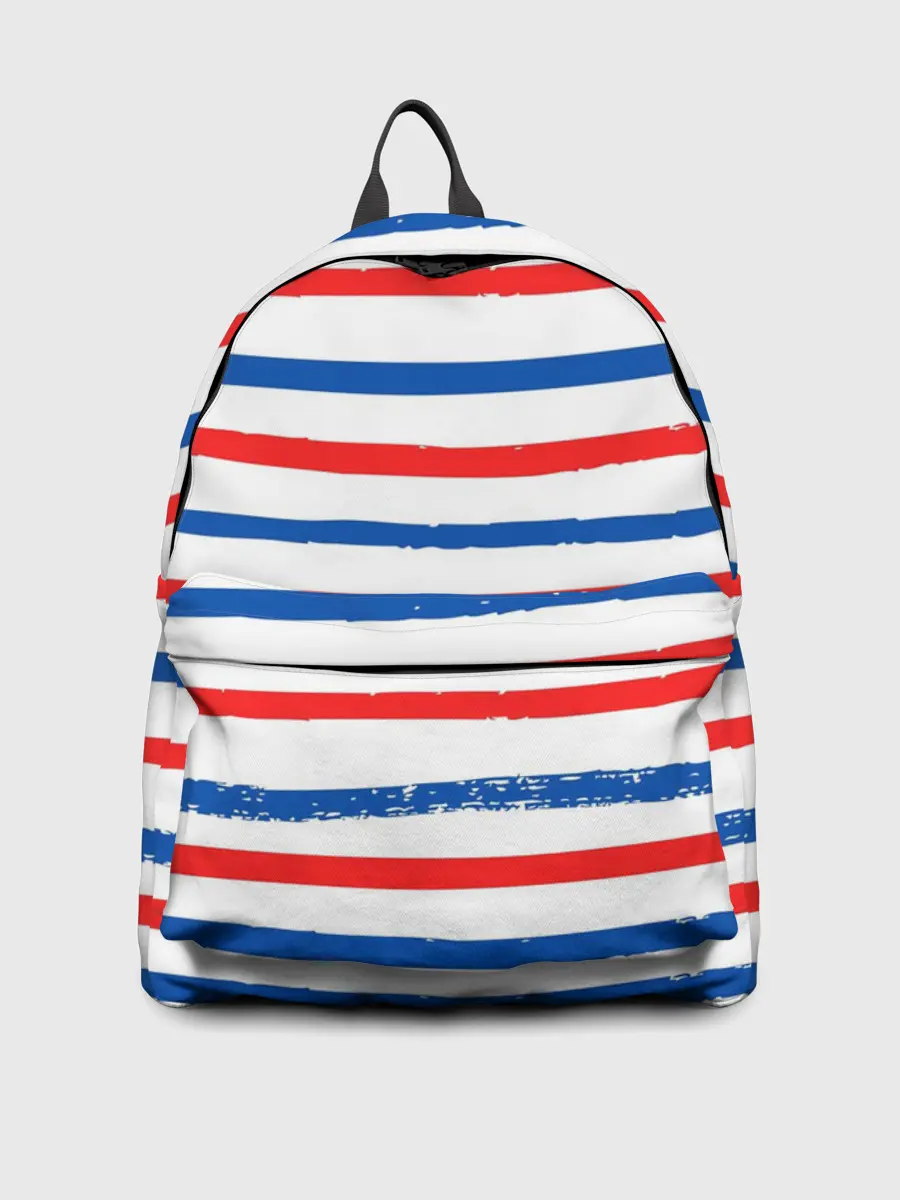 Рюкзак джинсовый / Морская полоска