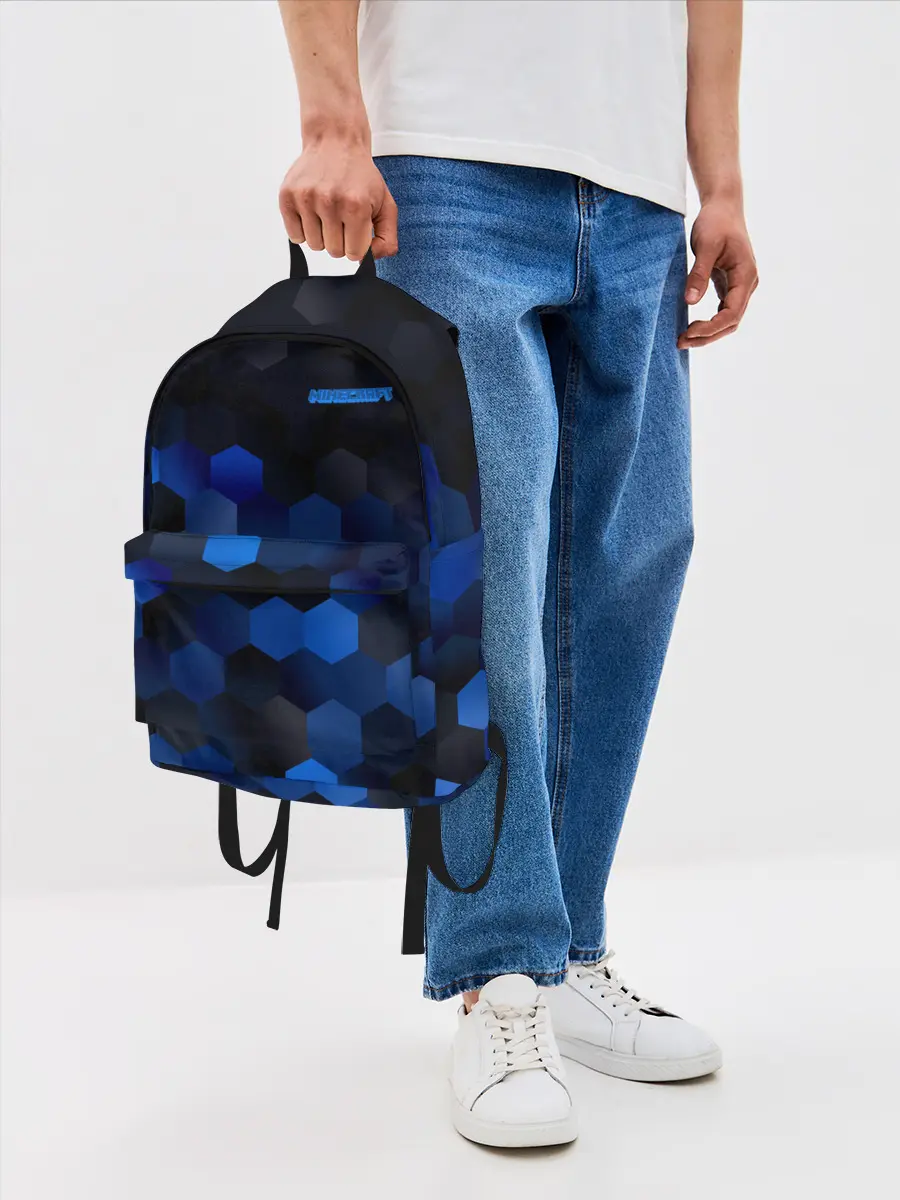 Рюкзак джинсовый / Minecraft