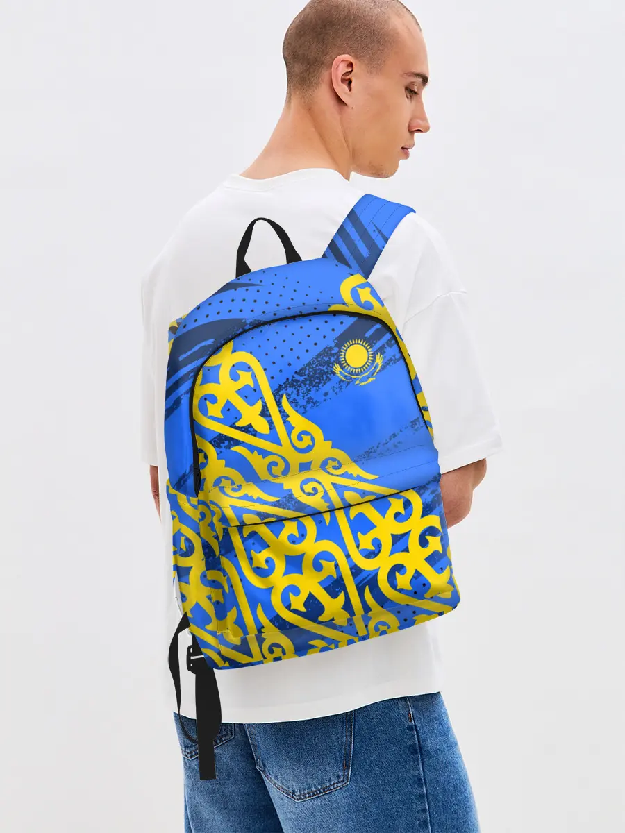 Рюкзак джинсовый / Форма Казахстан