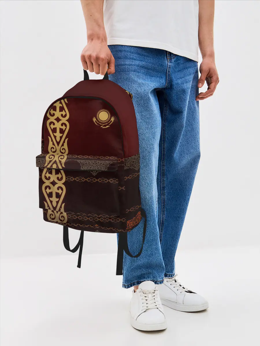 Рюкзак джинсовый / Форма Казахстан
