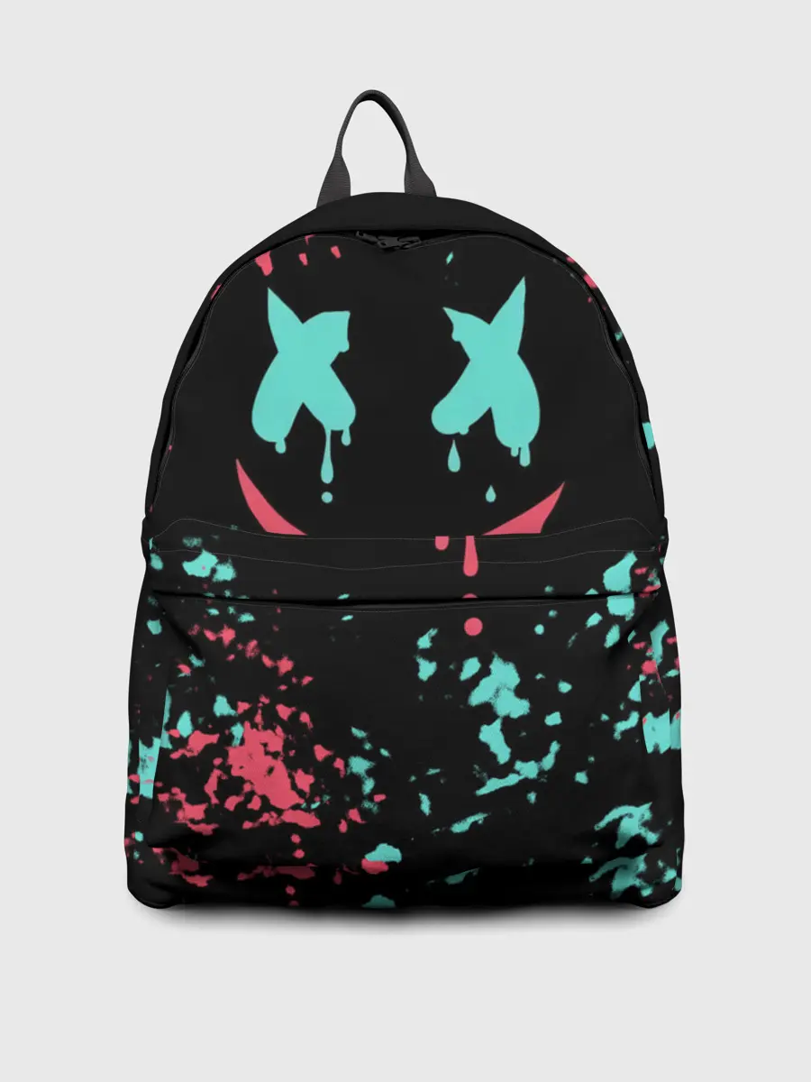 Рюкзак джинсовый / Marshmello