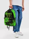 Рюкзак джинсовый / MONSTER ENERGY