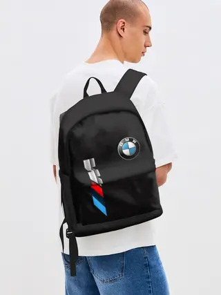 Рюкзак джинсовый / bmw