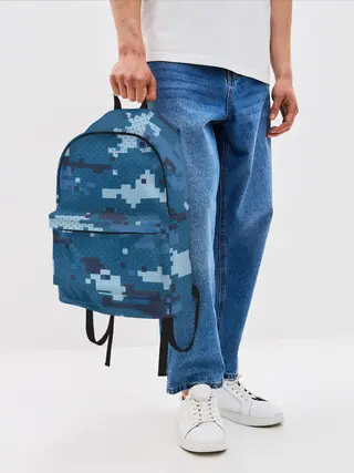 Рюкзак джинсовый / МИЛИТАРИ