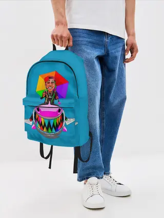 Рюкзак джинсовый / 6IX9INE