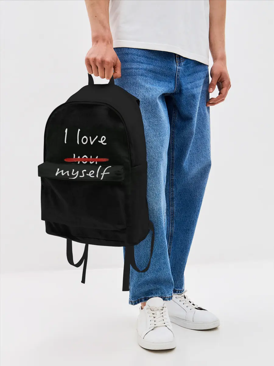 Рюкзак джинсовый / i Love myself