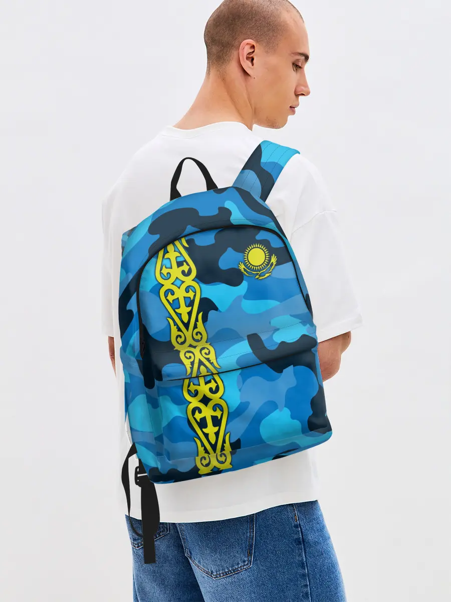 Рюкзак джинсовый / Qazaqstan