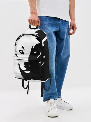 Рюкзак джинсовый / Зверь