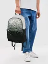 Рюкзак джинсовый / Разводы жидкость абстракция