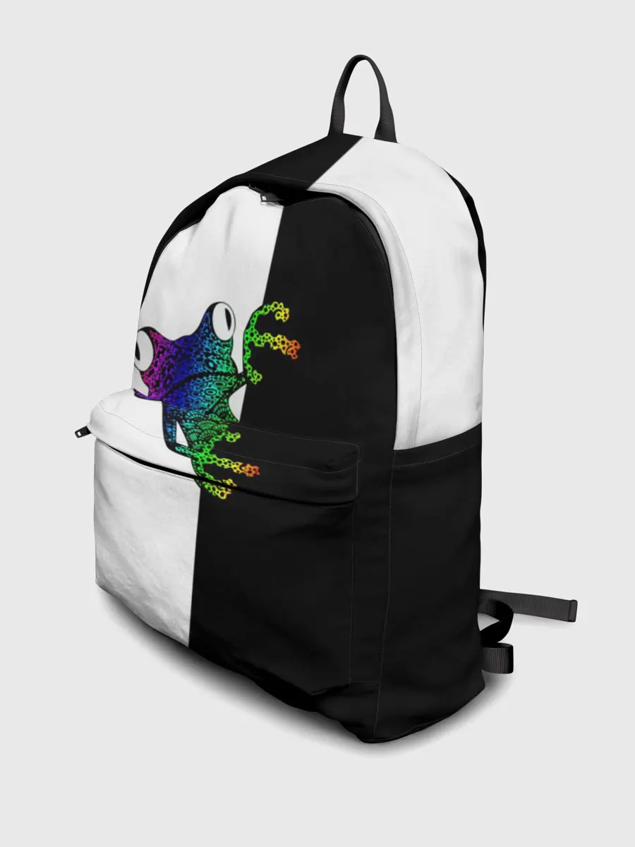 Рюкзак джинсовый / Лягуха