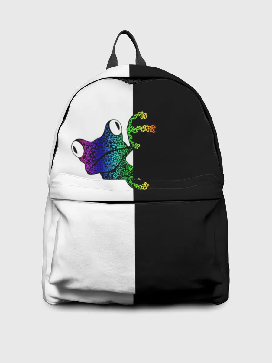 Рюкзак джинсовый / Лягуха