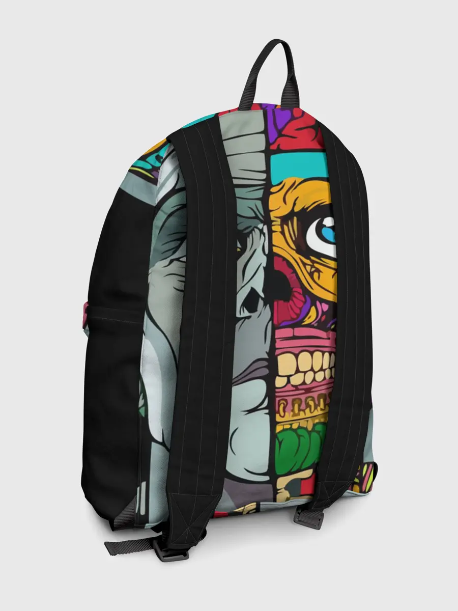 Рюкзак джинсовый / Франкенштейн