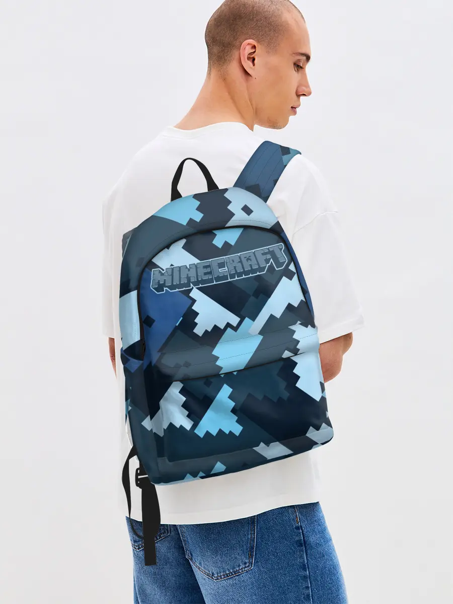 Рюкзак джинсовый / Minecraft