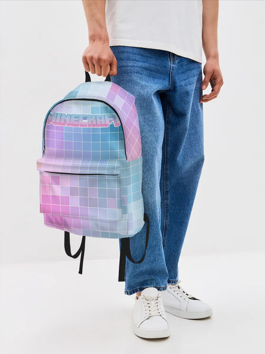 Рюкзак джинсовый / Minecraft