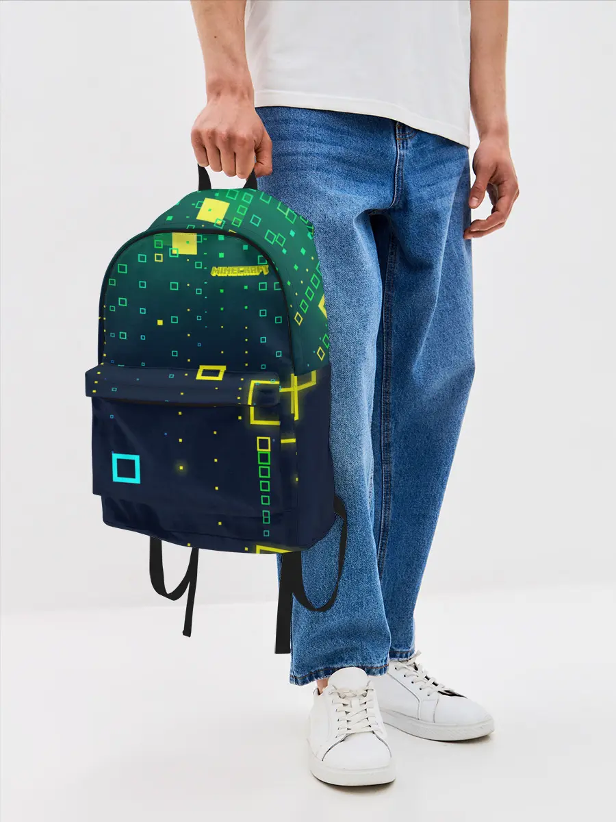 Рюкзак джинсовый / Minecraft