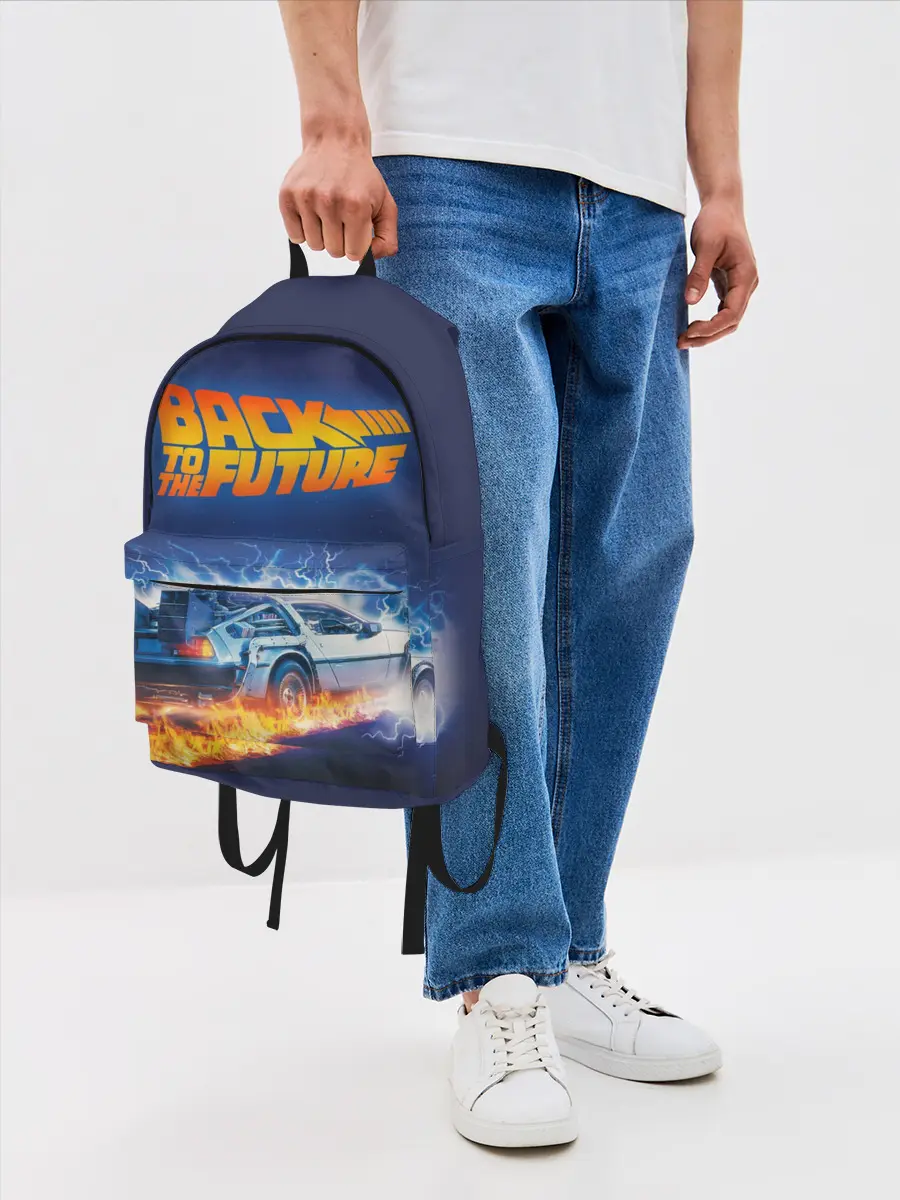 Рюкзак джинсовый / Back to the Future