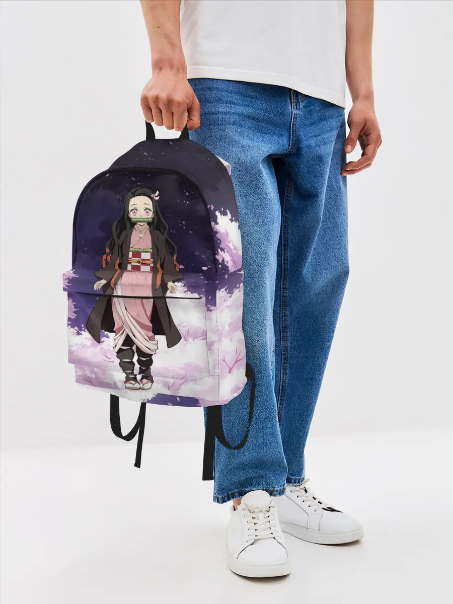 Рюкзак джинсовый / Незуко