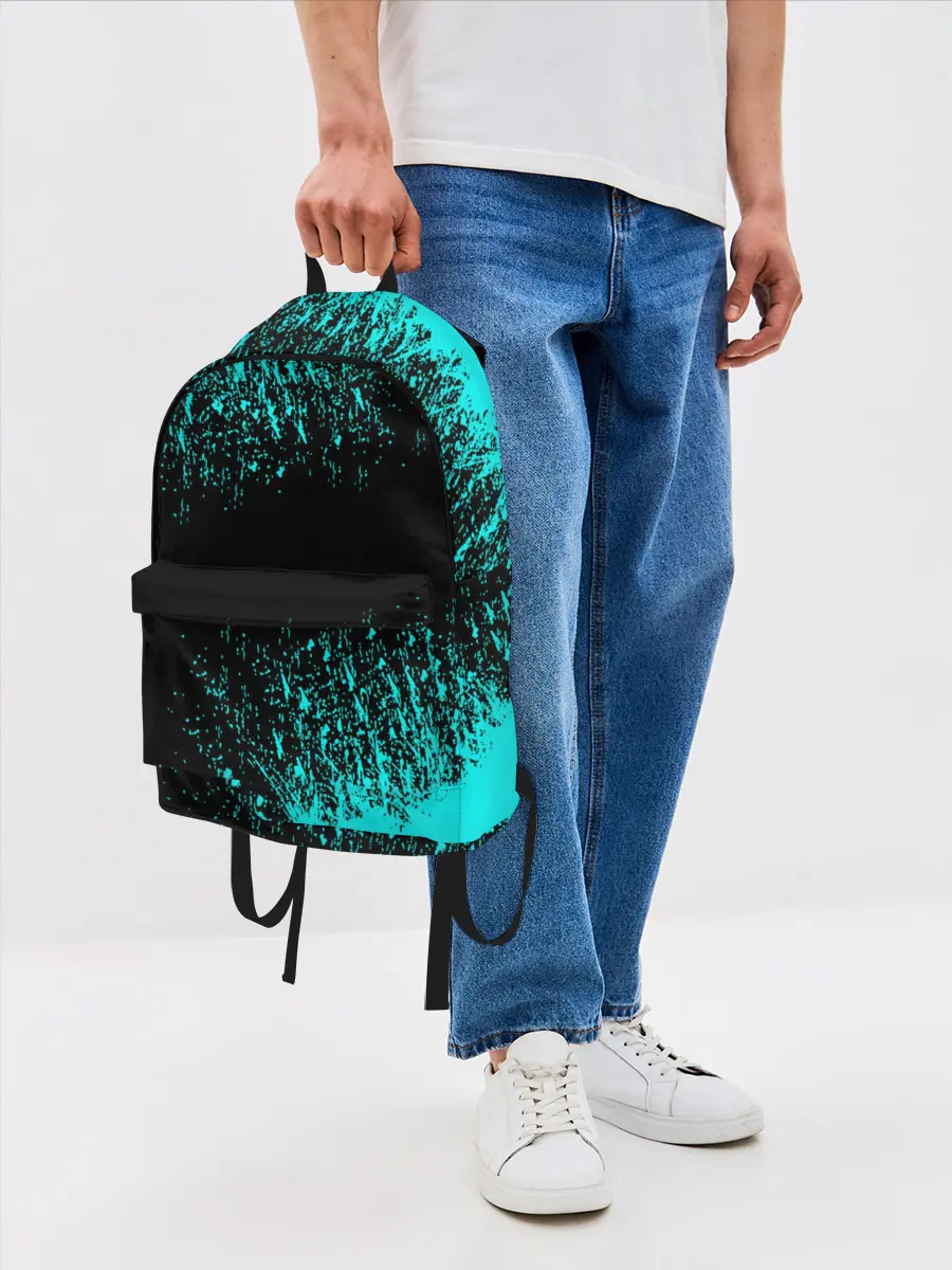 Рюкзак джинсовый / Краска