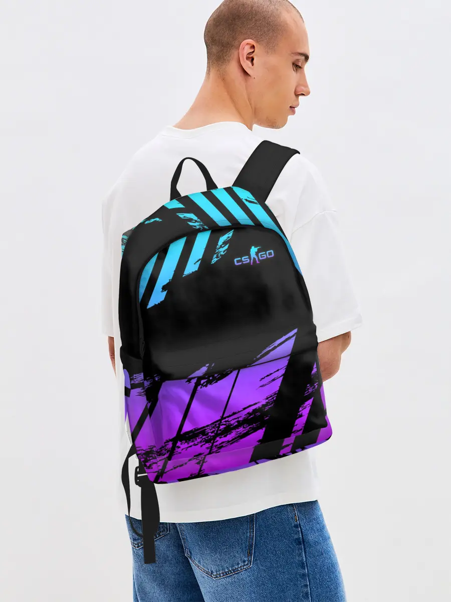 Рюкзак джинсовый / Counter-Strike