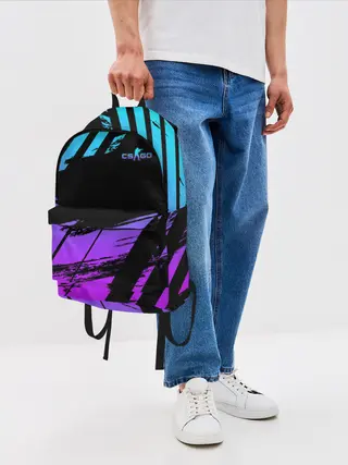 Рюкзак джинсовый / Counter-Strike