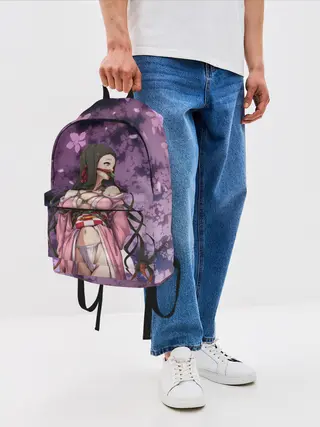 Рюкзак джинсовый / Незуко