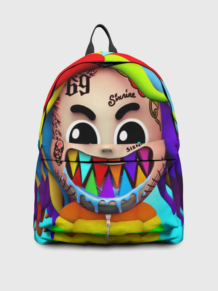 Рюкзак джинсовый / 6IX9INE