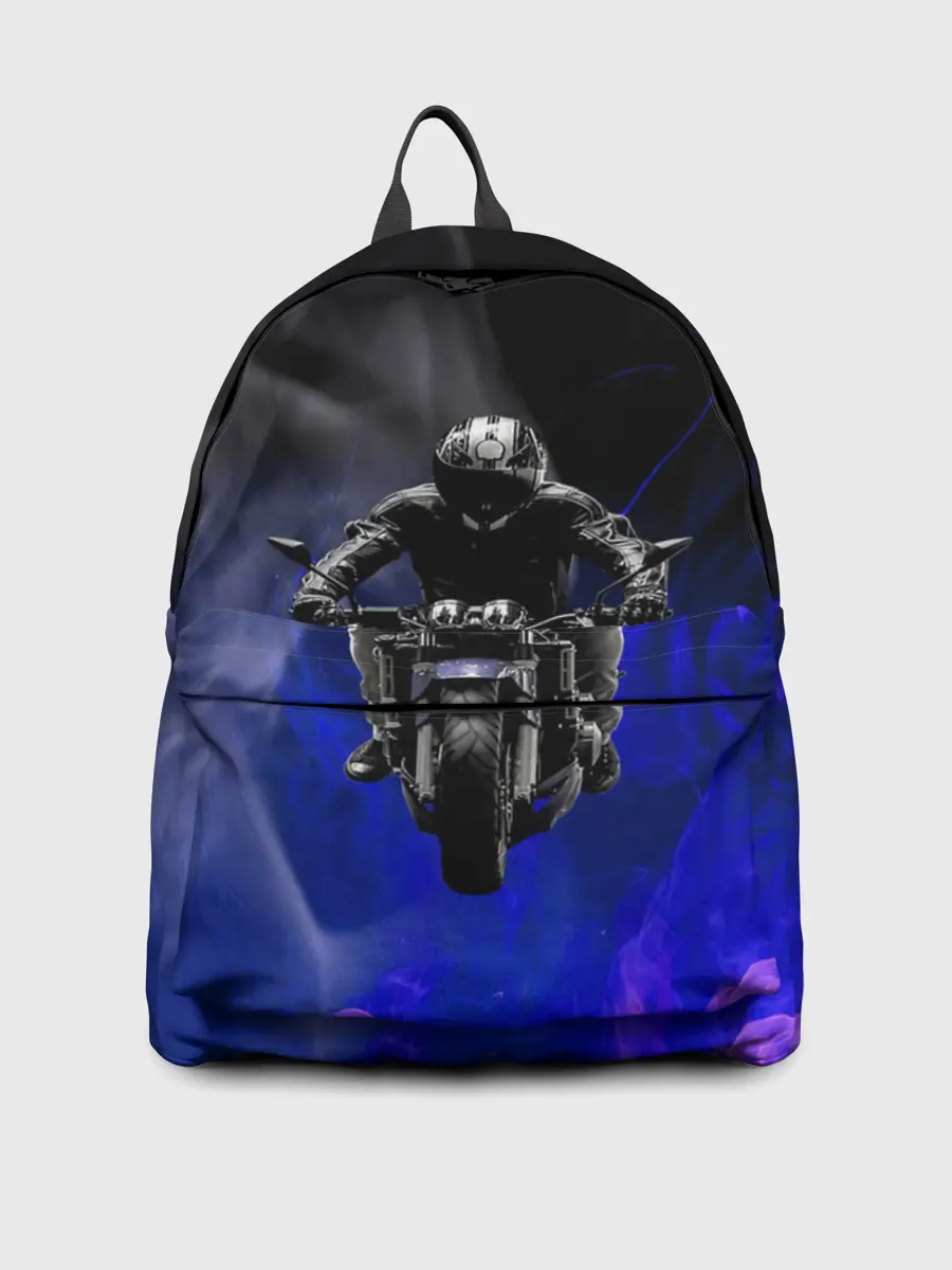 Рюкзак джинсовый / МОТОЦИКЛЫ