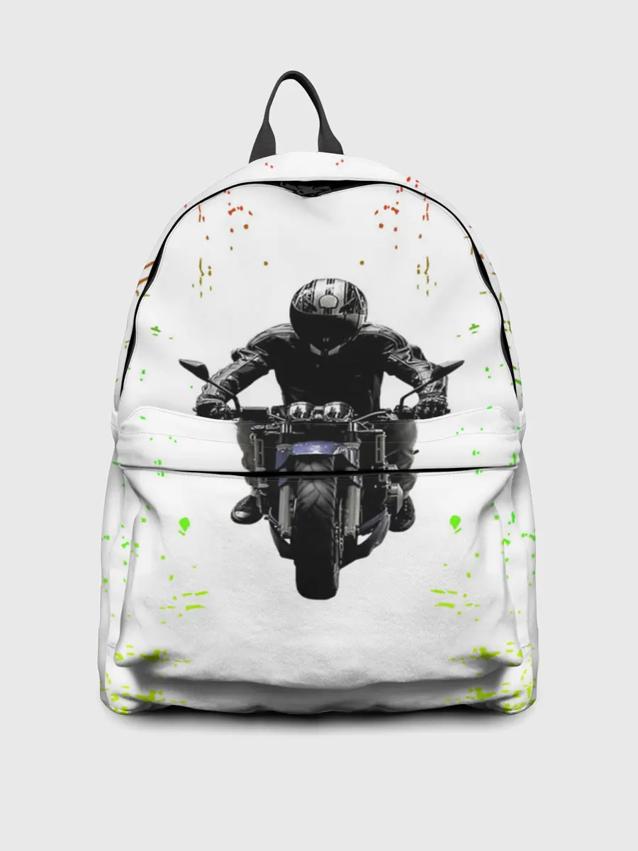 Рюкзак джинсовый / МОТОЦИКЛЫ