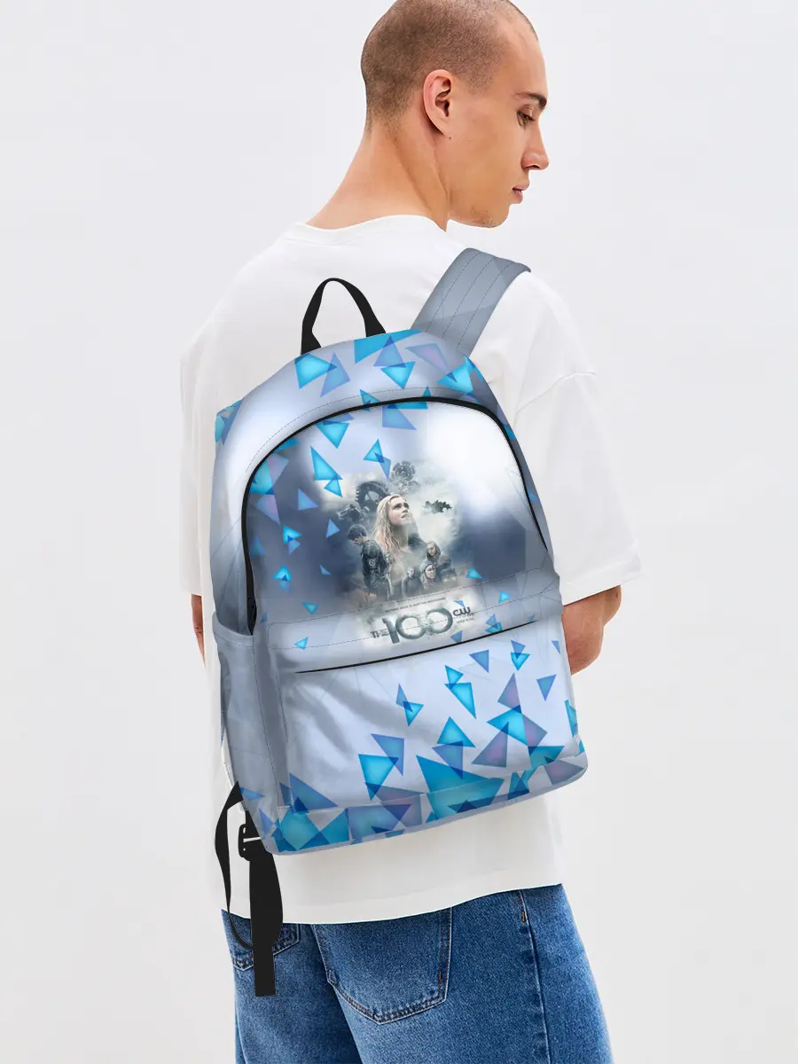 Рюкзак джинсовый / Сериал Сотня