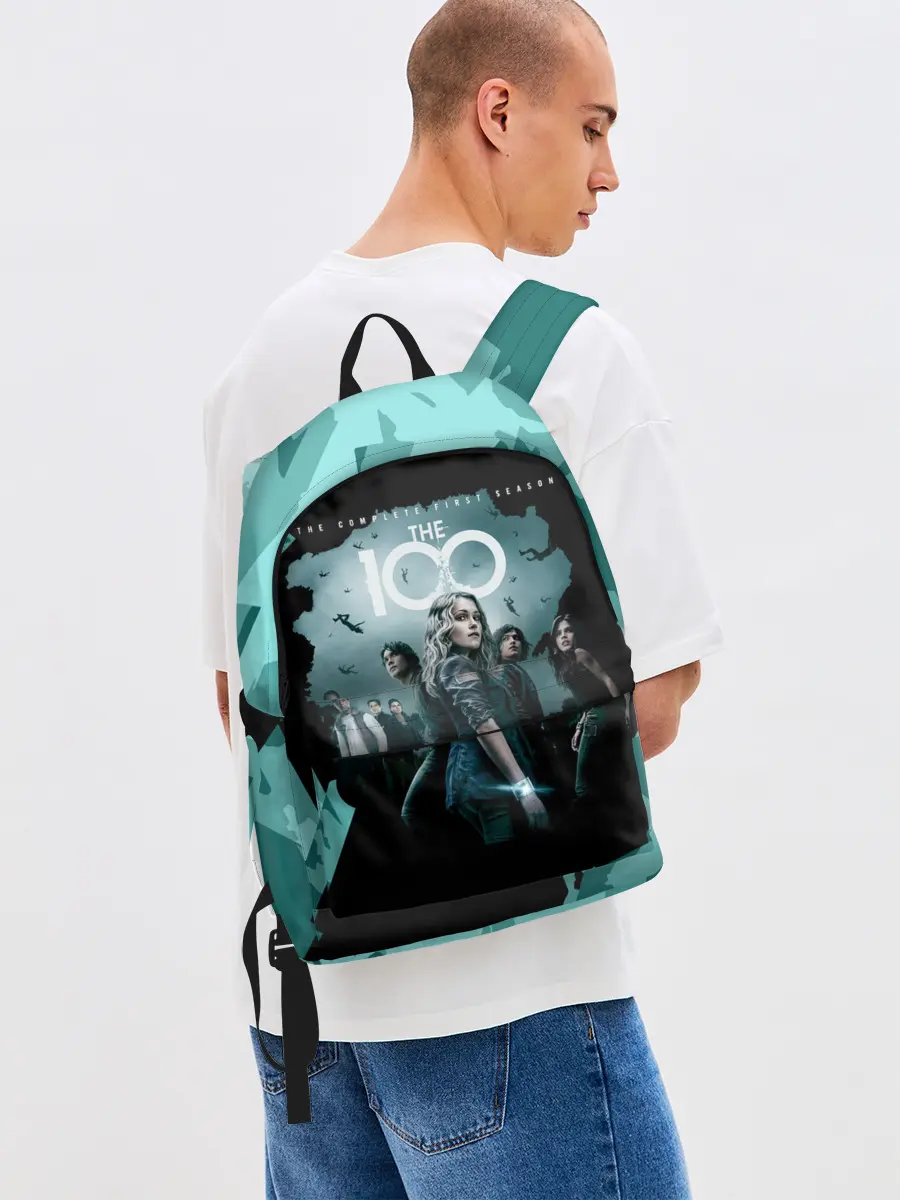 Рюкзак джинсовый / Сериал Сотня