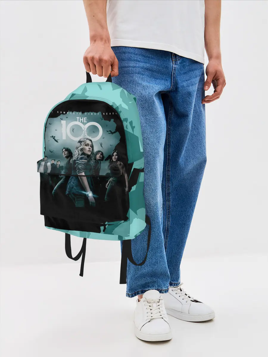 Рюкзак джинсовый / Сериал Сотня