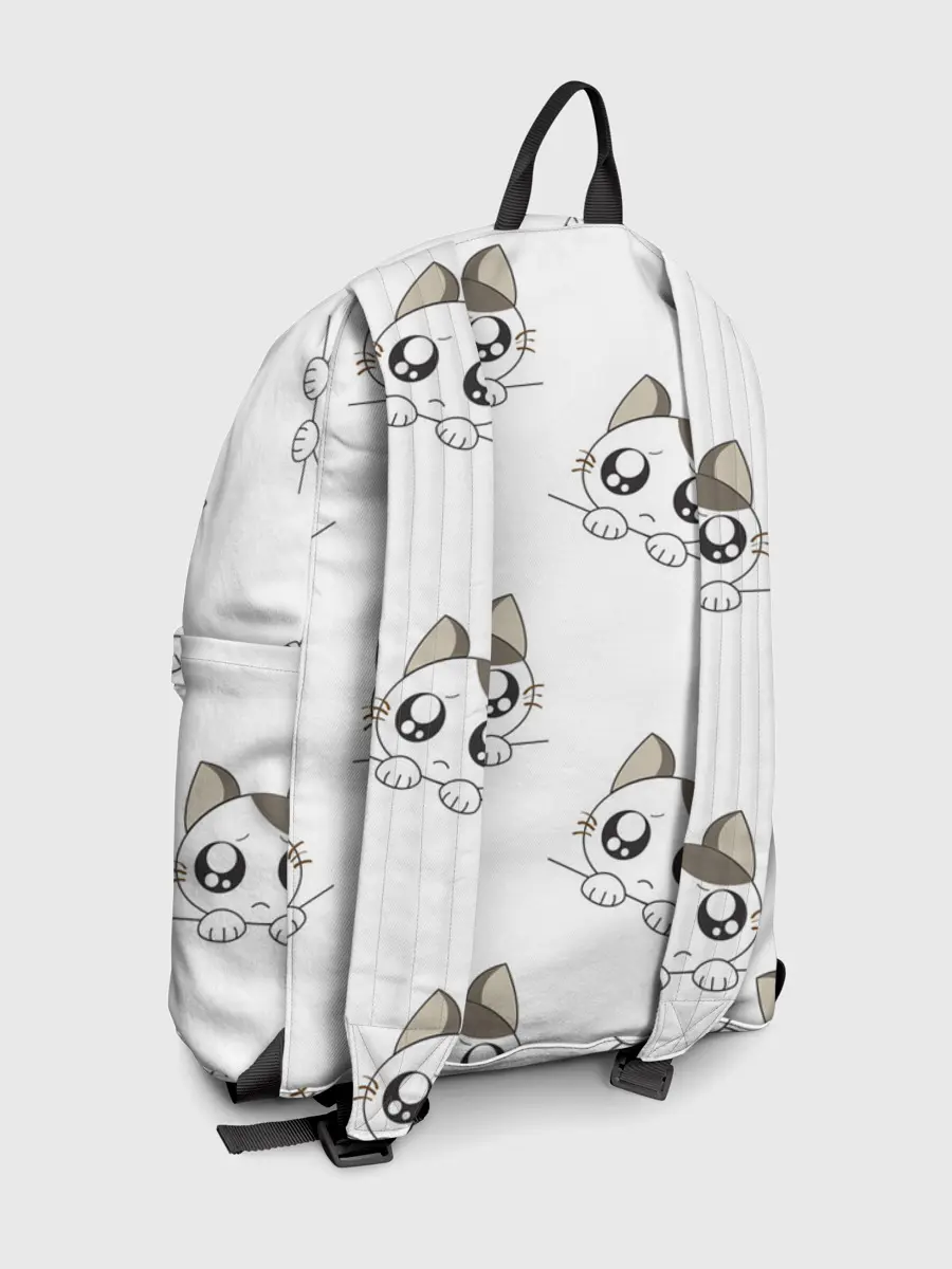 Рюкзак джинсовый / Котята